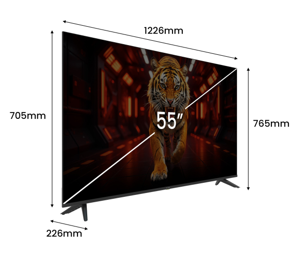 Kiano Telewizor Kiano Elegance 55" 4K Tizen OS Powered by Samsung - 1532430 - zdjęcie 7